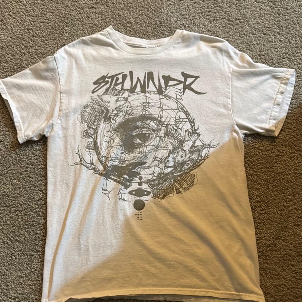 City Streets White Graphic Tee